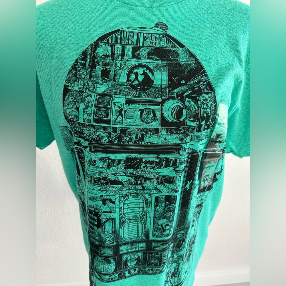 Star Wars Green Spaceship Tee NWT - Picture 3 of 3